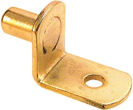 1/4  METAL BRASS PLTD SHELF SUPPORT