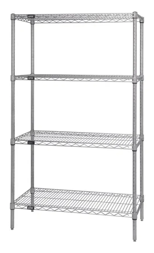 14" x 54" Stainless Steel Wire Shelving Unit