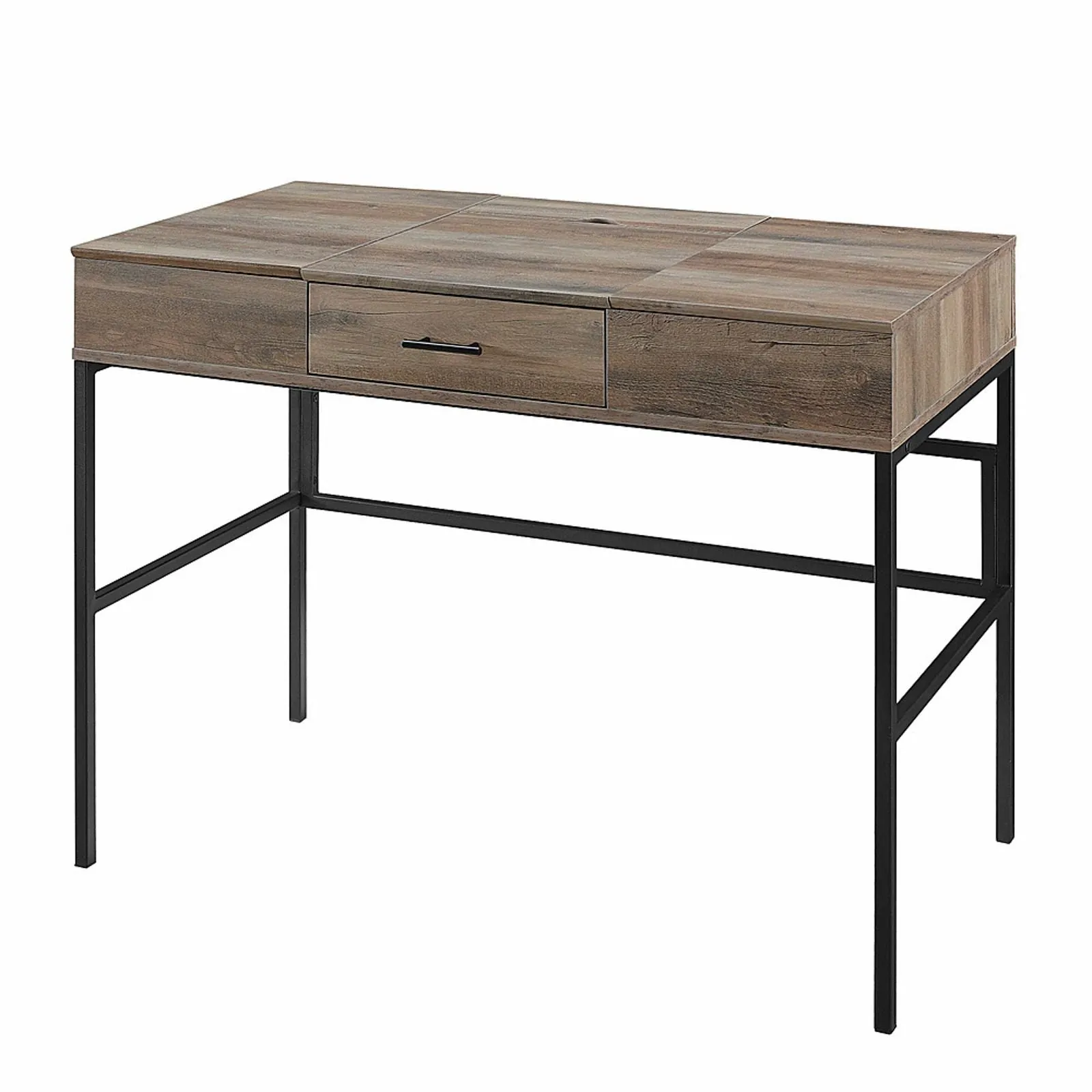 ADEPT Modern Desk in Rustic Oak Finish by Urban Style