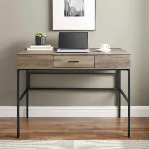 ADEPT Modern Desk in Rustic Oak Finish by Urban Style