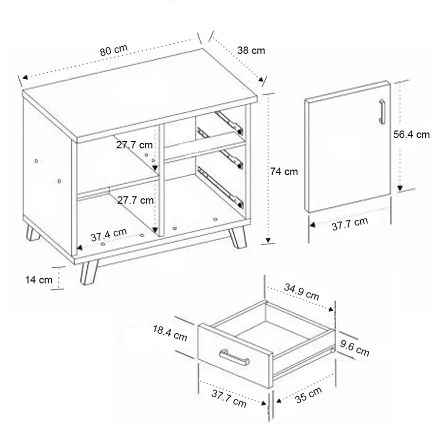 Aiden Side Cabinet