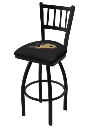 Anaheim Ducks HBS "Jail" Back High Top Swivel Bar Stool Seat Chair