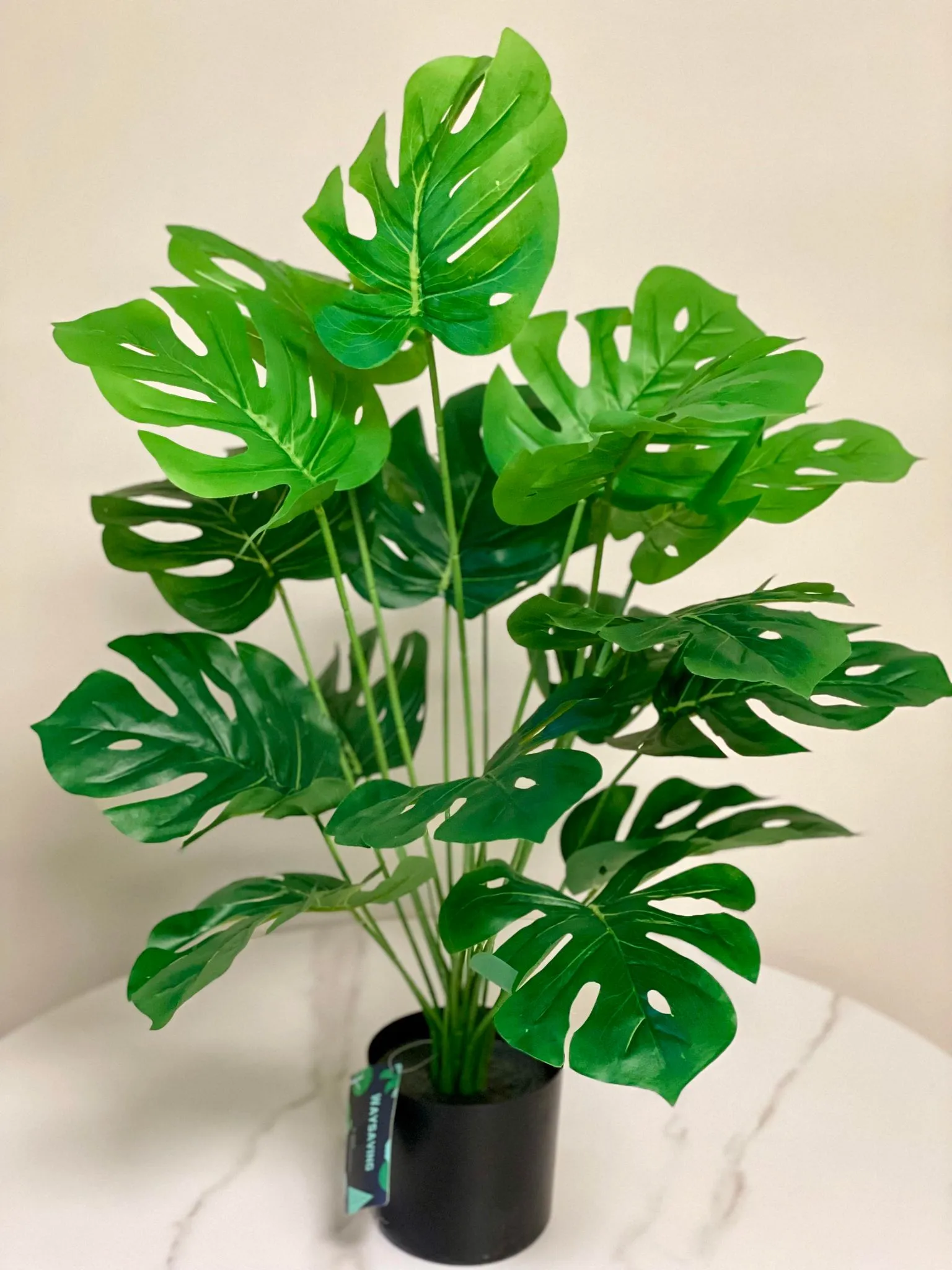 Artificial plant - 30" (Monstera plant)