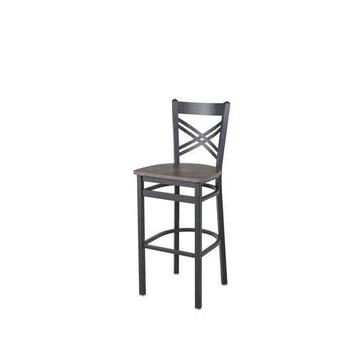 BFM Seating 2130BRCR-SB Bar Stool