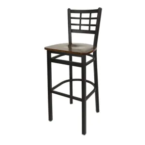 BFM Seating 2163B-SB ASH Bar Stool