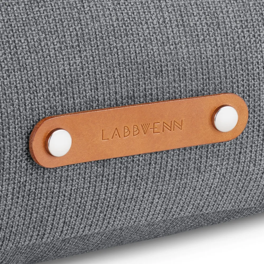 Bosca Grey Cushion Dog Bed by Labbvenn