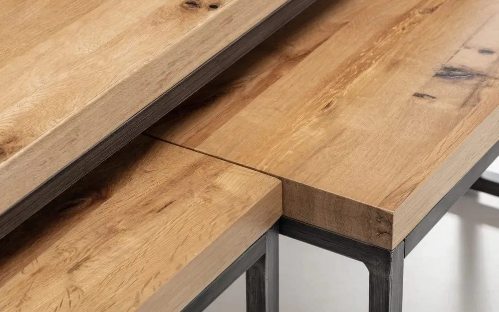 Brooklyn Oak Nesting Coffee Tables