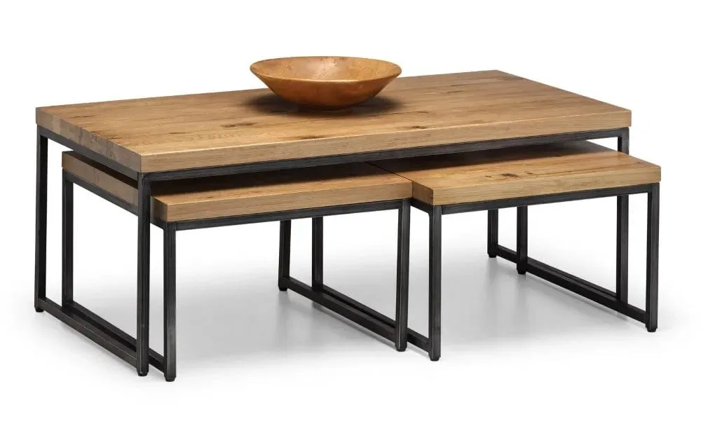 Brooklyn Oak Nesting Coffee Tables