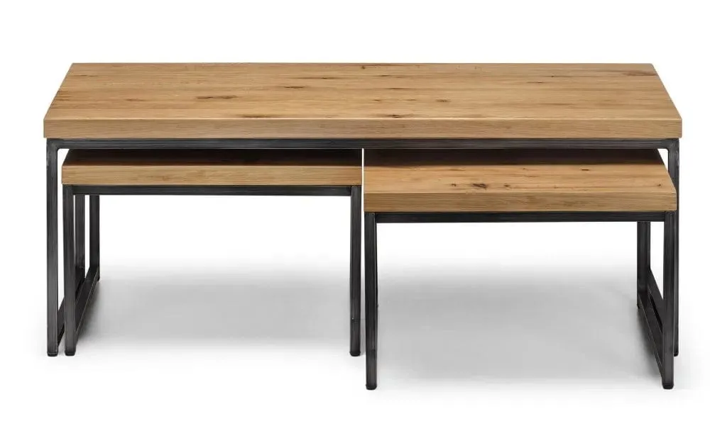 Brooklyn Oak Nesting Coffee Tables