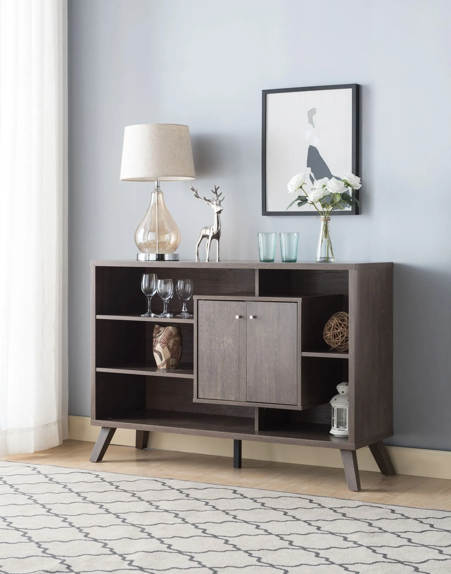 Buffet/Server - Walnut Oak