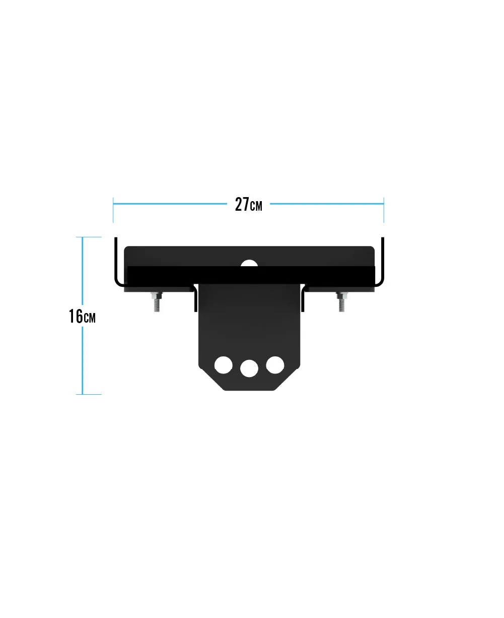 Bulldog Gear - Integrated Power Rack Storage Kettlebell Shelf