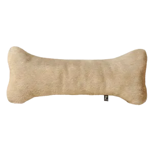 Bumper Bone Pillow | Fawn Sheepskin Faux Fur