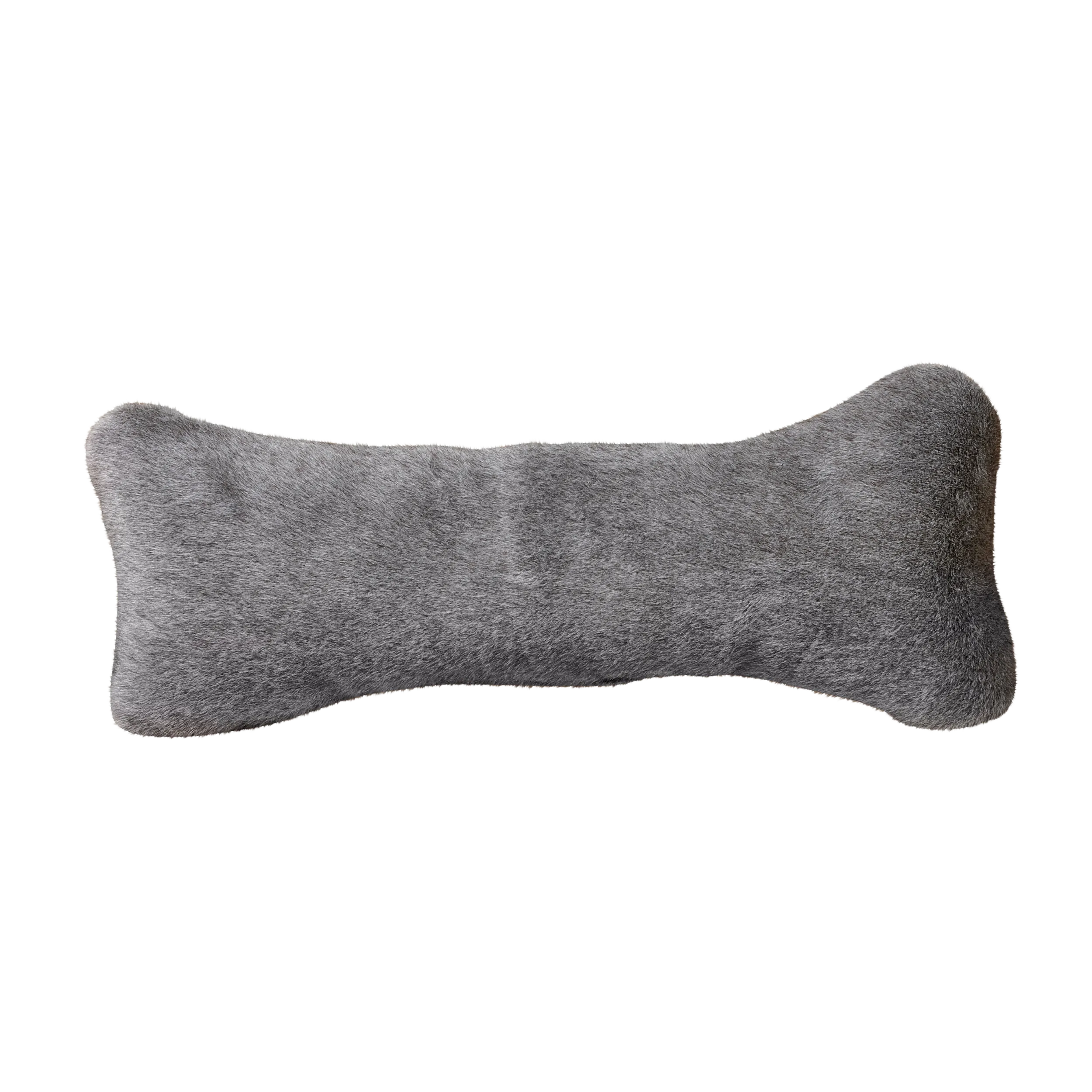 Bumper Bone Pillow | Otter Faux Fur