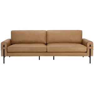 Camus Leather Sofa, Ludlow Sesame