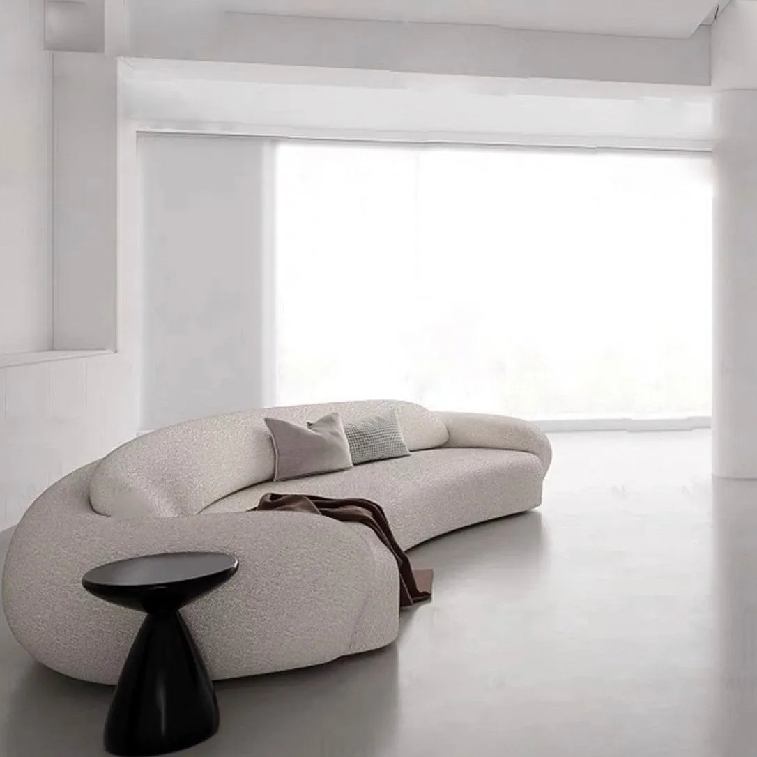 Carlo Performance Boucle Curve Sofa