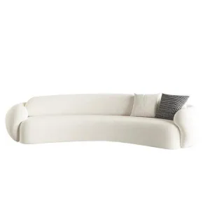 Carlo Performance Boucle Curve Sofa