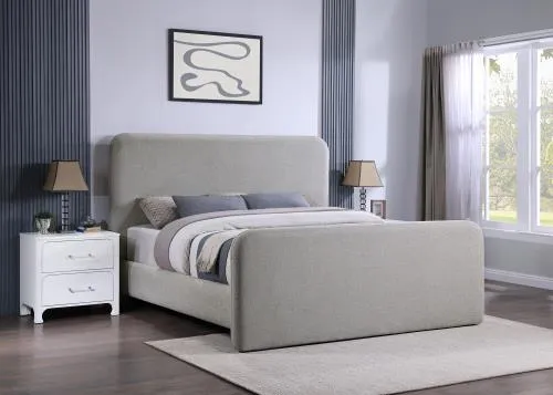 Charleston Platform Bed Grey