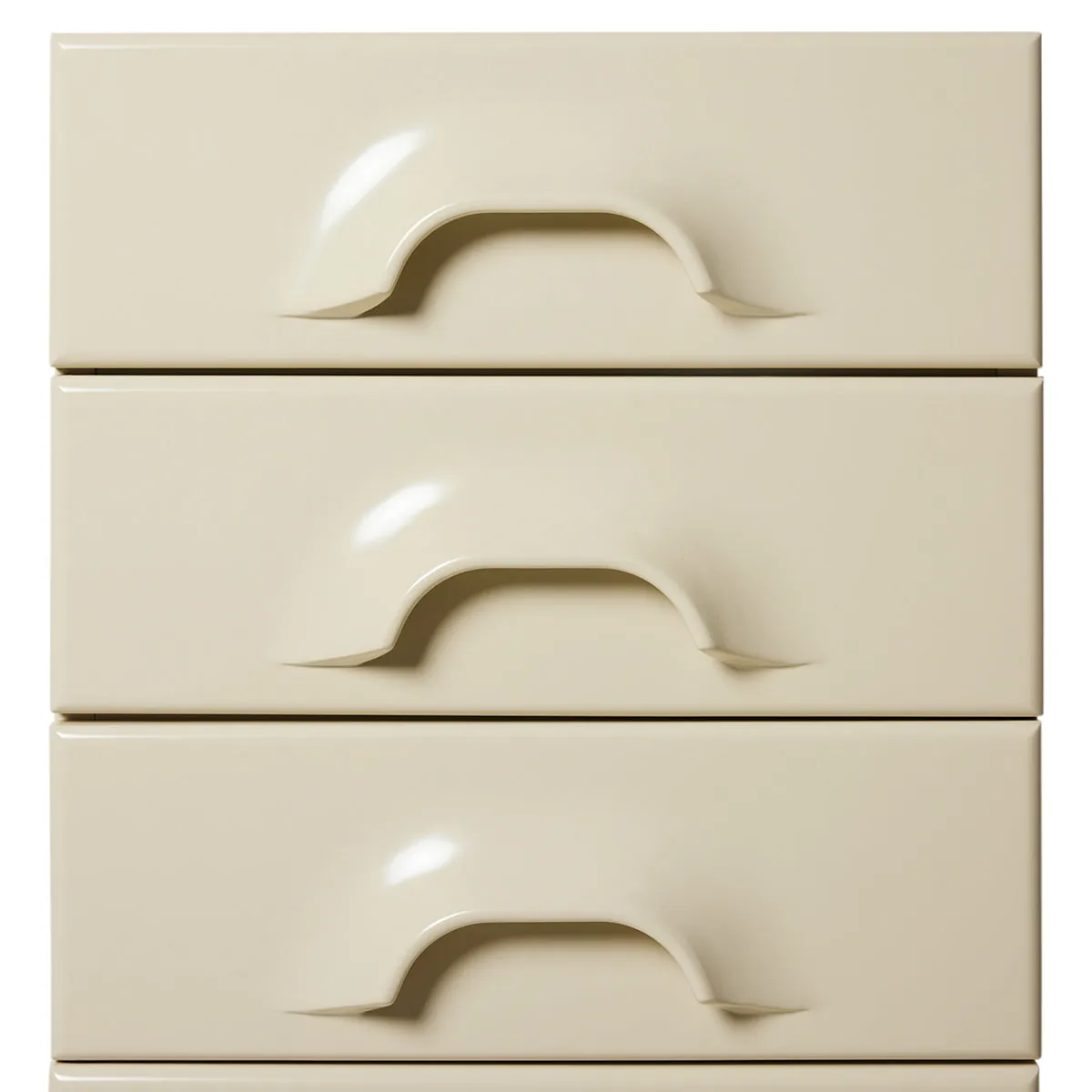 Chest of 8 Drawers, Cream