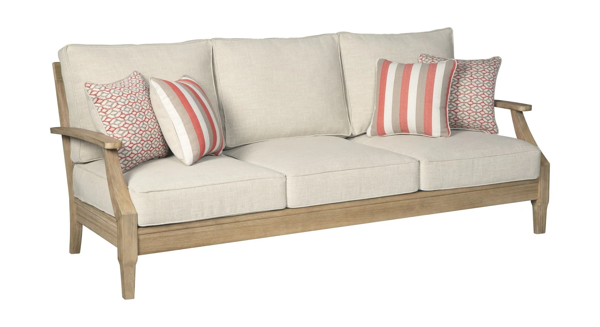 Clare View Beige Sofa and Loveseat