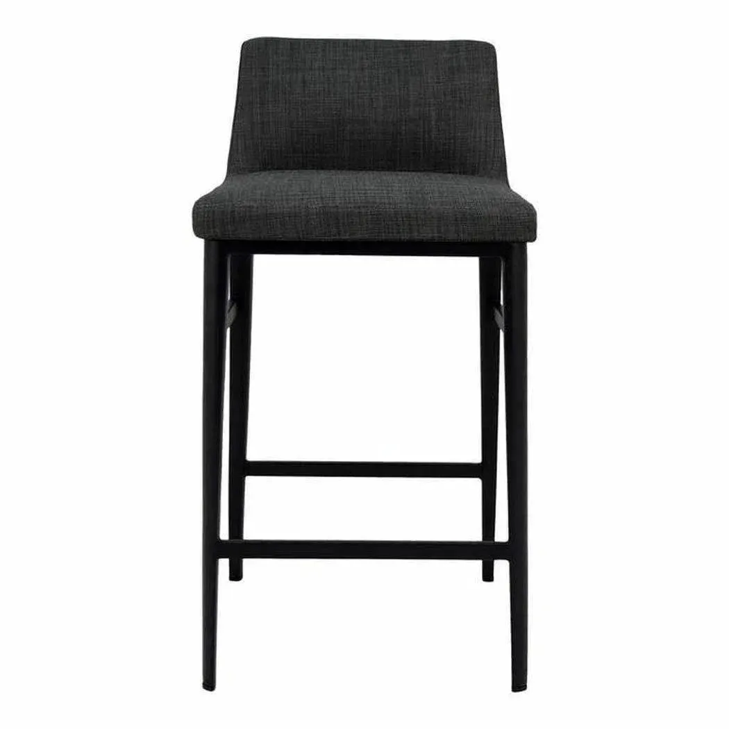 Counter Stool Charcoal Grey Contemporary