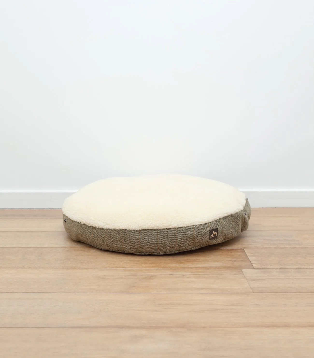 Country and Twee Tweed Cave Dog Bed