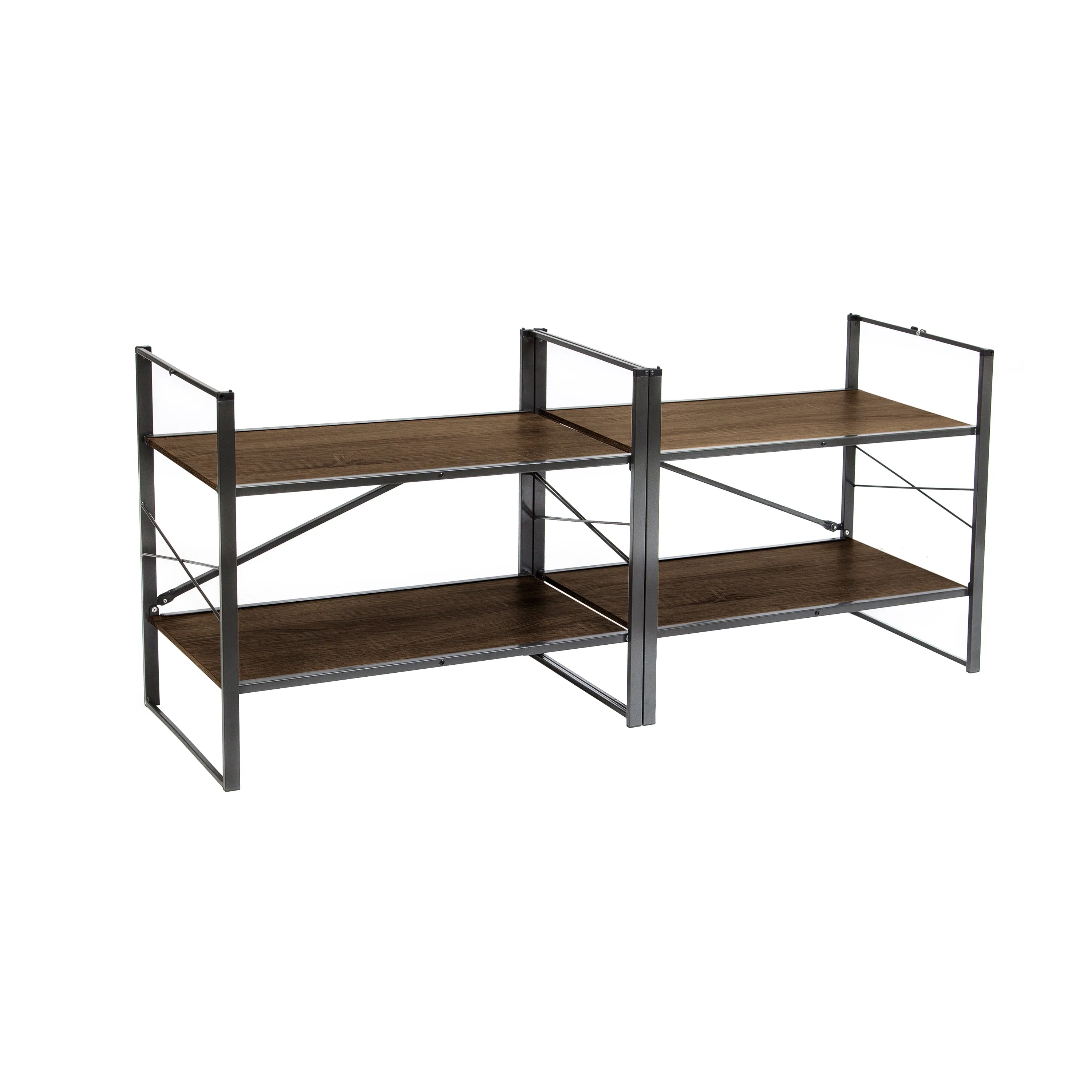 Deco Rack Series: 2-in-1 Adjustable 2/4 Flip Rack