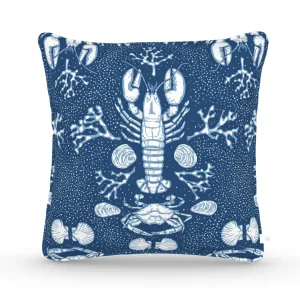 Decorative Throw Pillow in Clambake: Marine