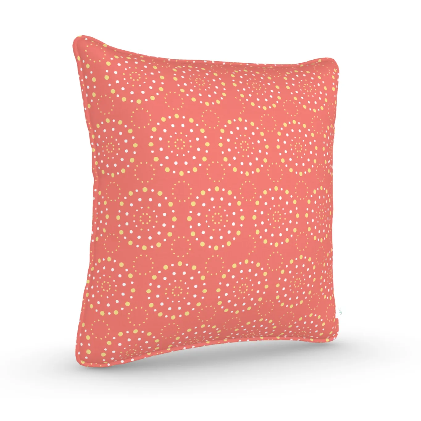 Decorative Throw Pillow in Fireworks: Wild Salmon