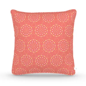 Decorative Throw Pillow in Fireworks: Wild Salmon