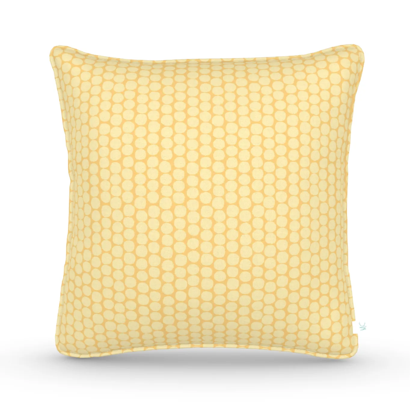 Decorative Throw Pillow in Hotty Dotty: Ale