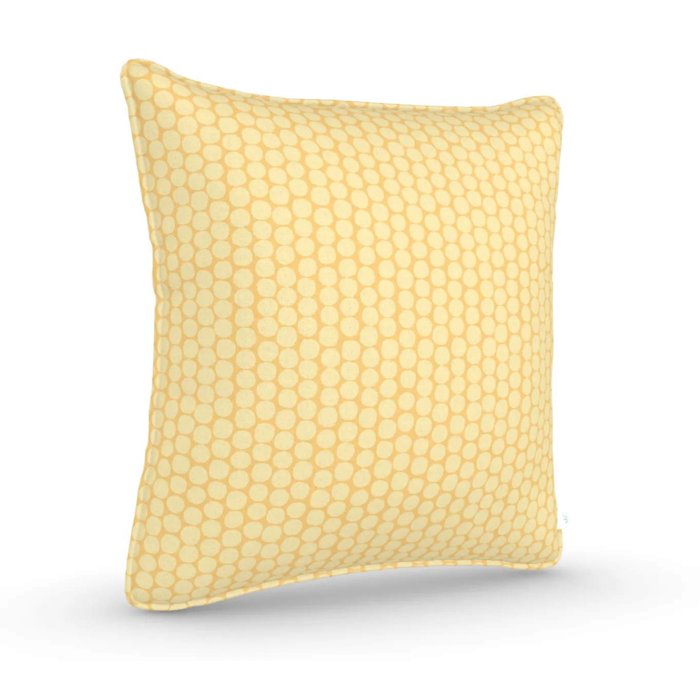 Decorative Throw Pillow in Hotty Dotty: Ale