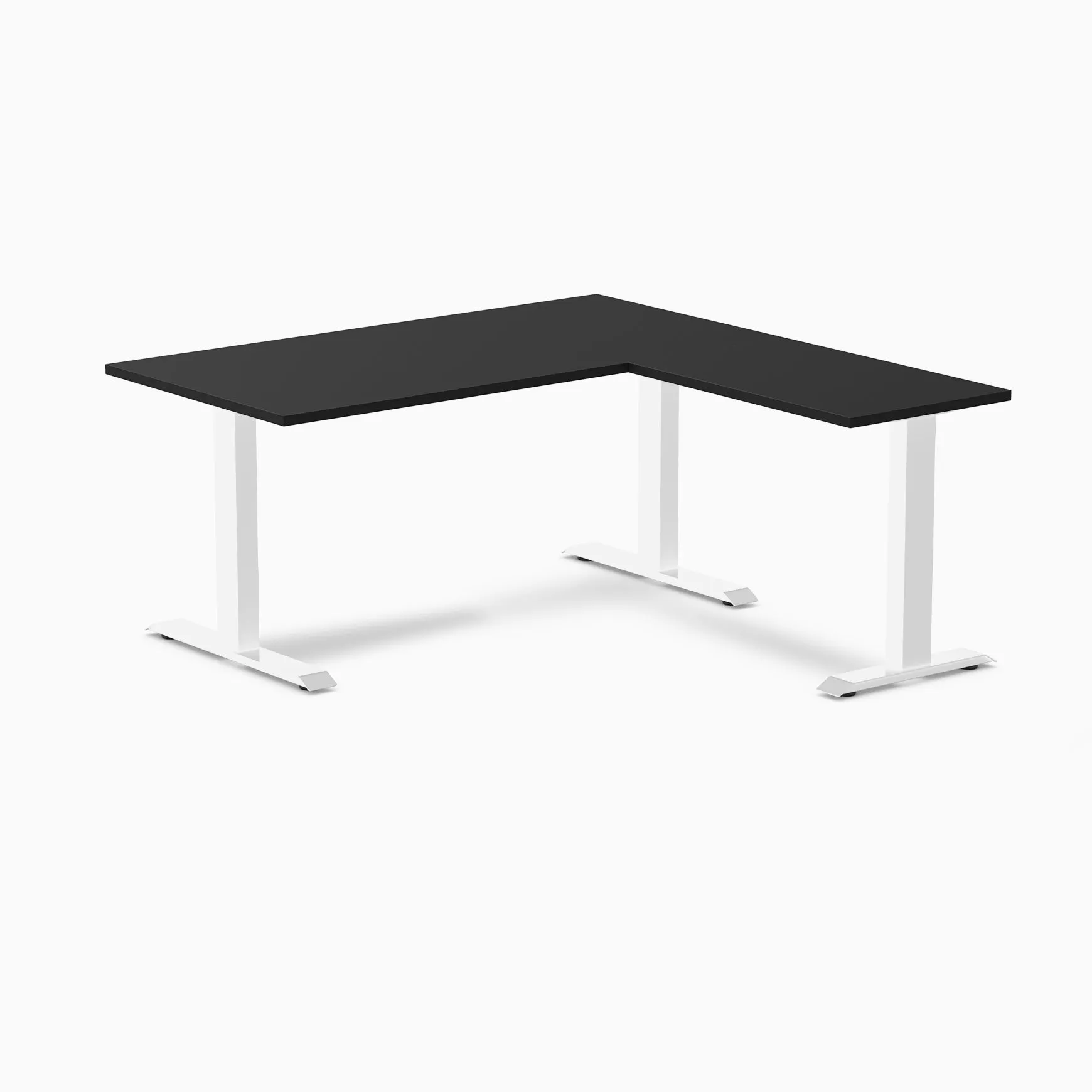 Desky Zero Laminate L-Shape Office Desk