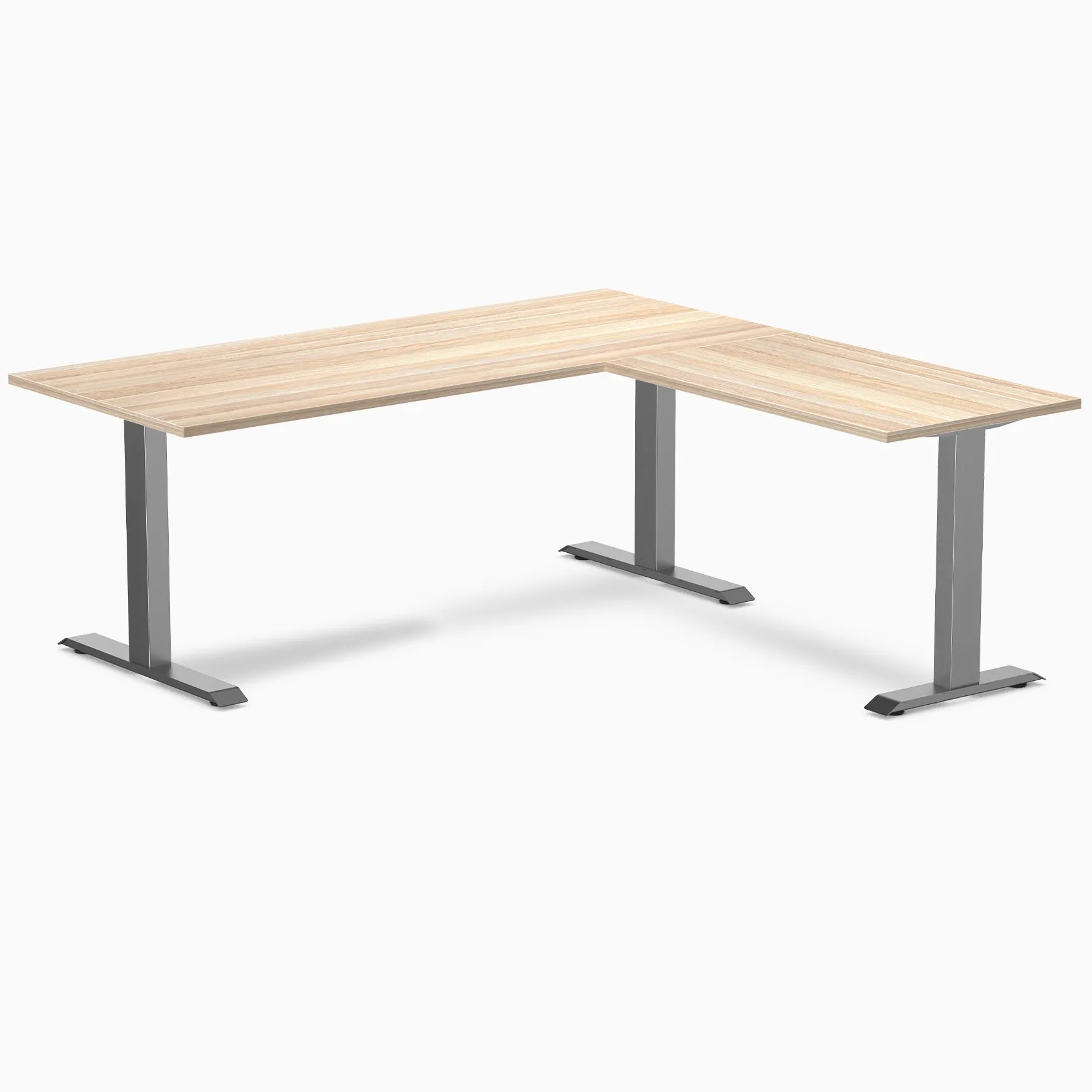 Desky Zero Laminate L-Shape Office Desk