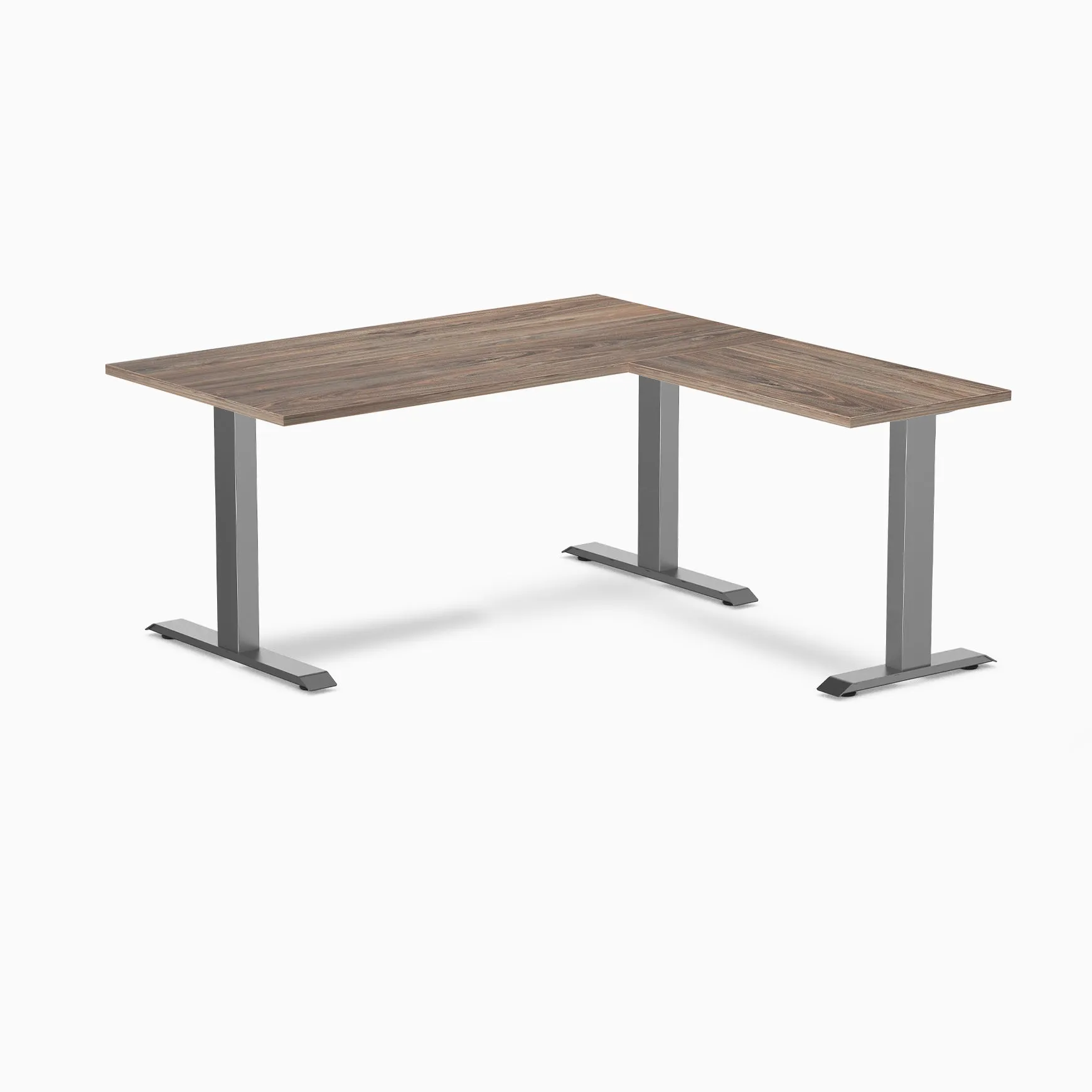 Desky Zero Laminate L-Shape Office Desk