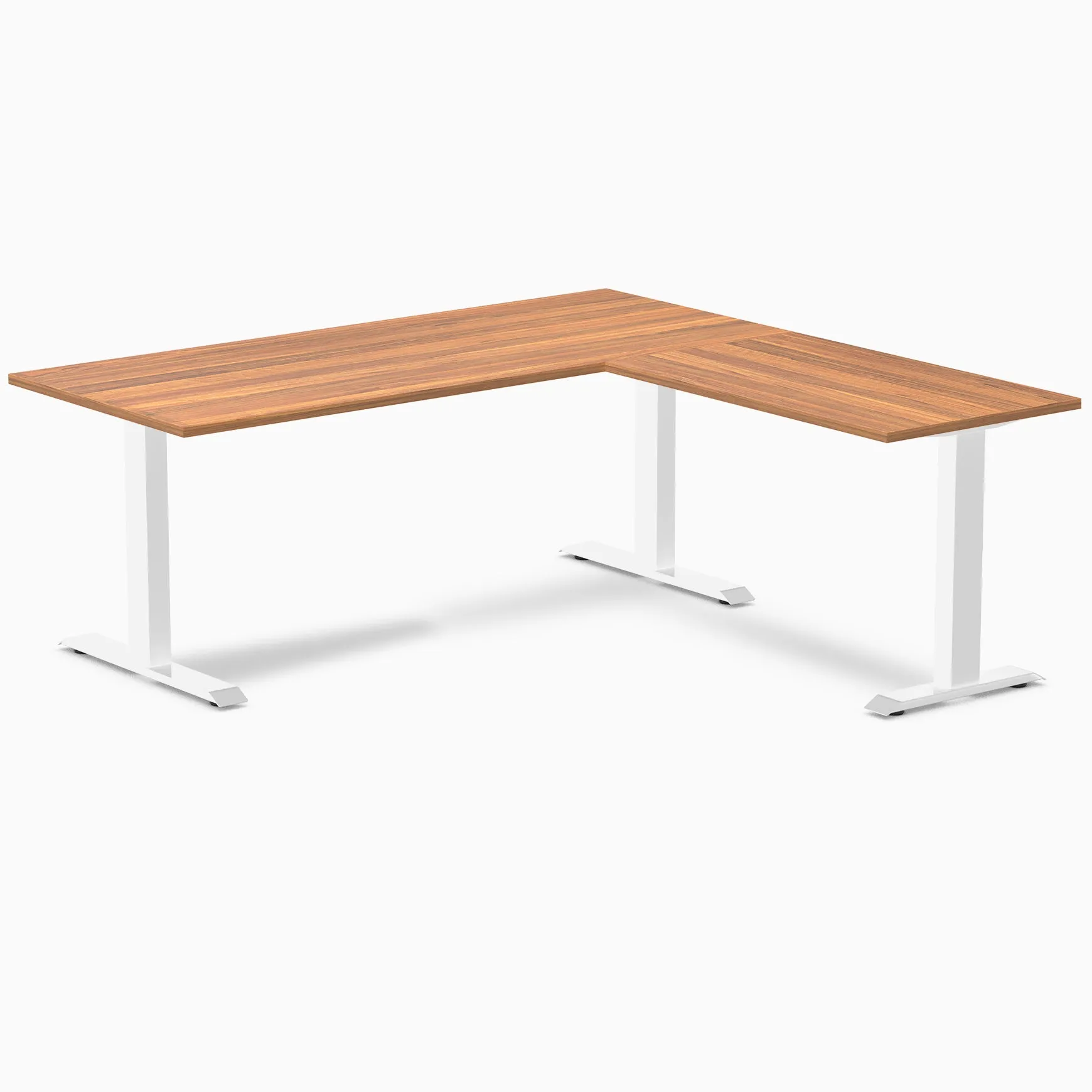 Desky Zero Laminate L-Shape Office Desk