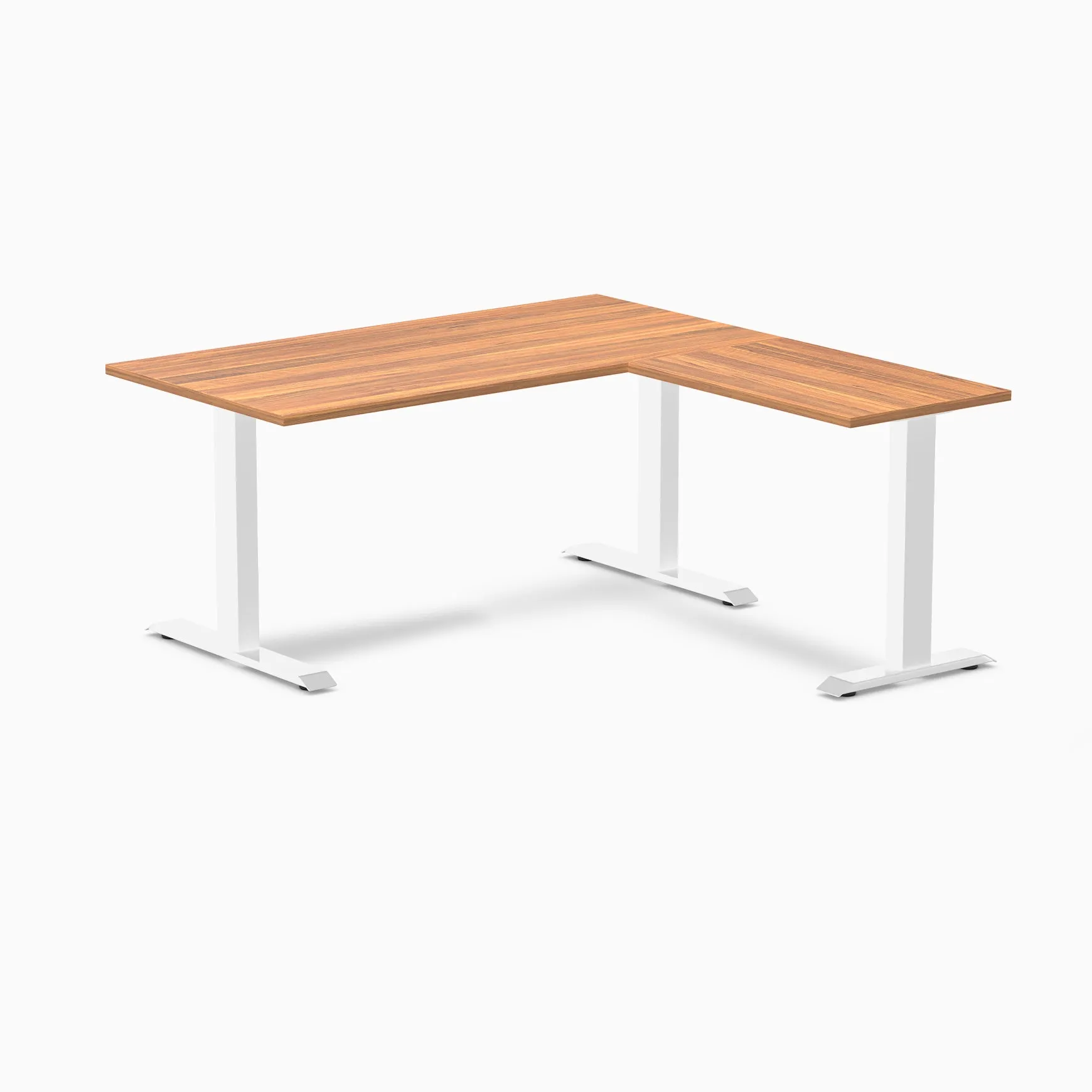 Desky Zero Laminate L-Shape Office Desk