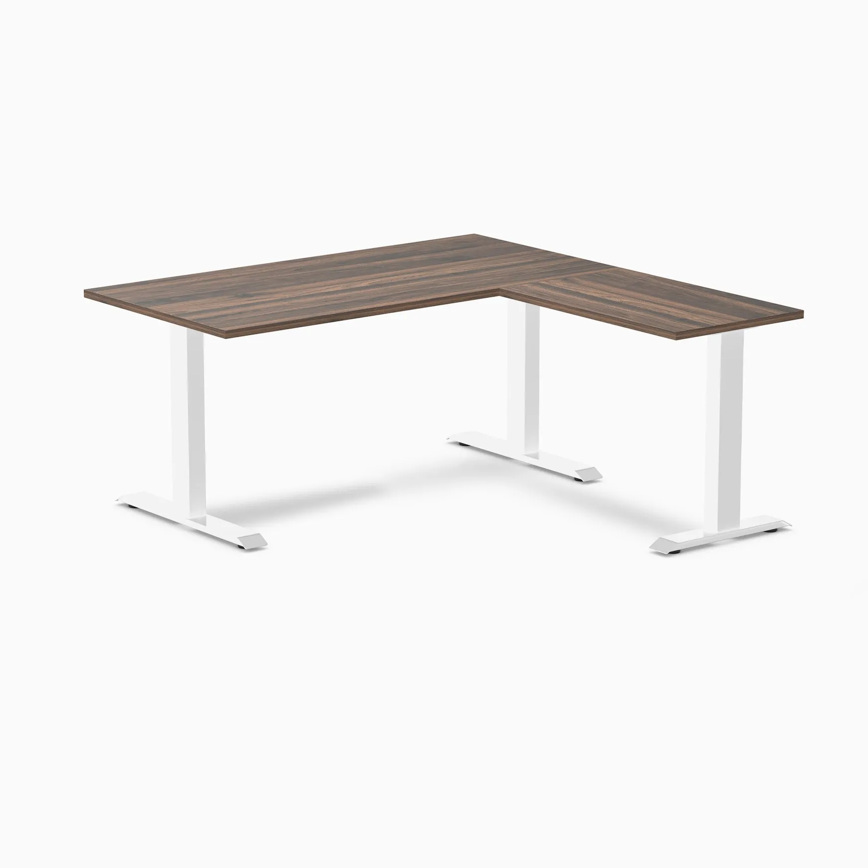 Desky Zero Laminate L-Shape Office Desk