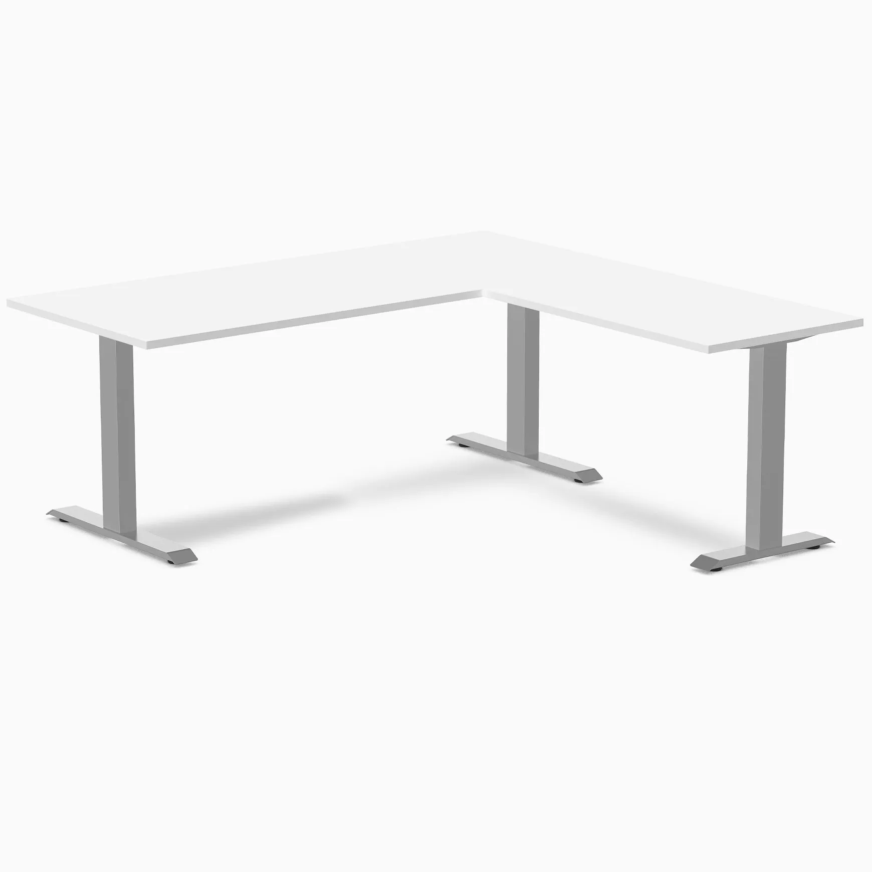 Desky Zero Laminate L-Shape Office Desk