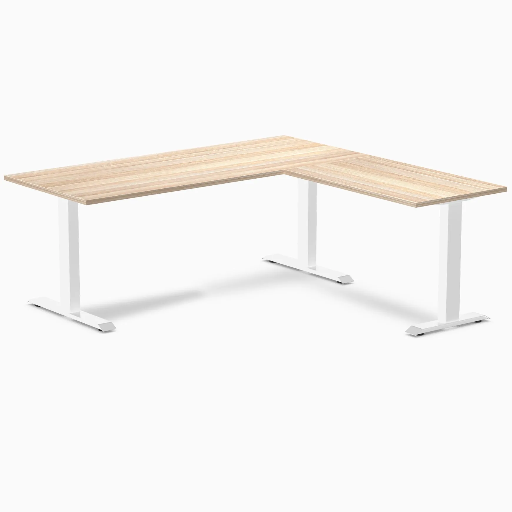 Desky Zero Laminate L-Shape Office Desk