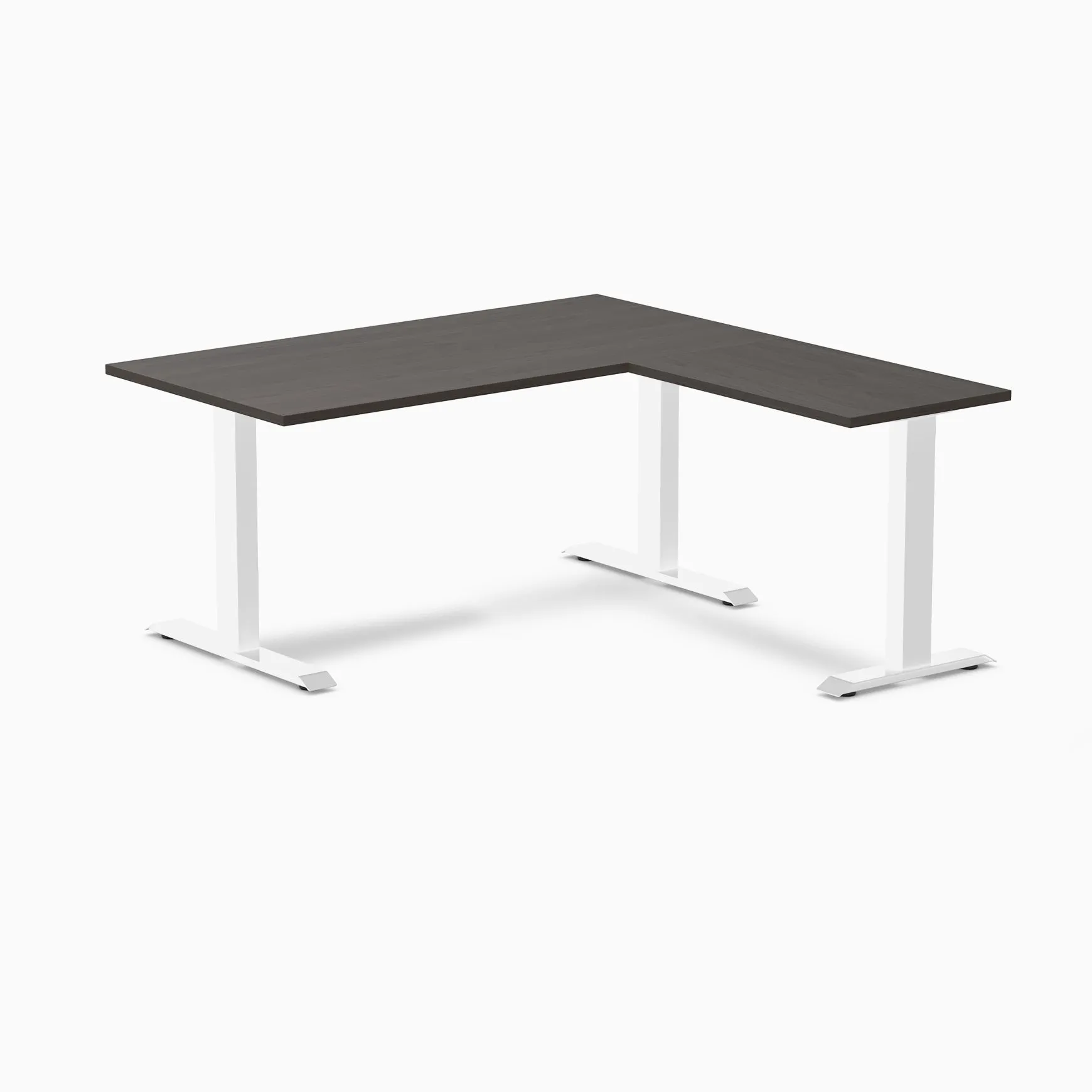 Desky Zero Laminate L-Shape Office Desk