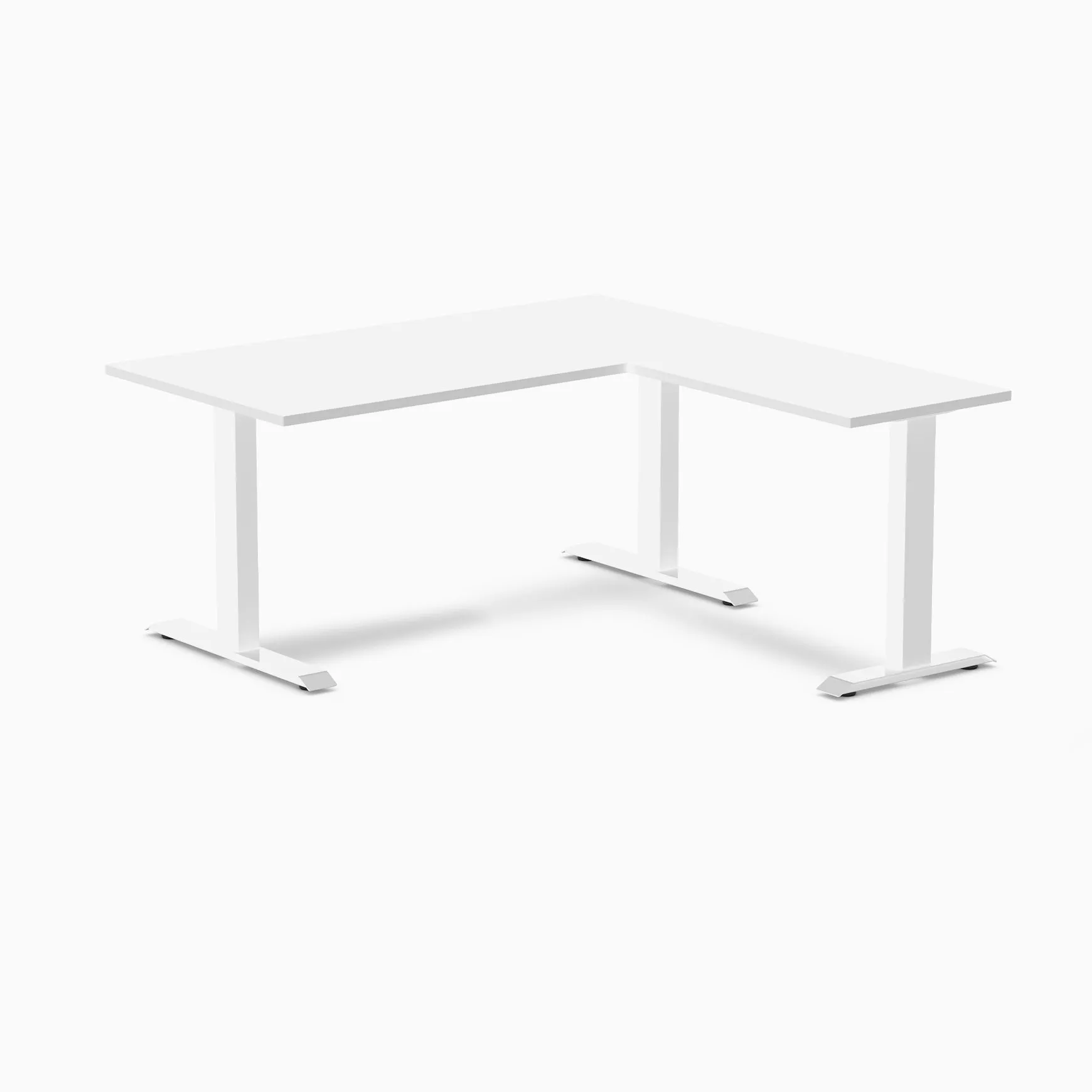 Desky Zero Laminate L-Shape Office Desk