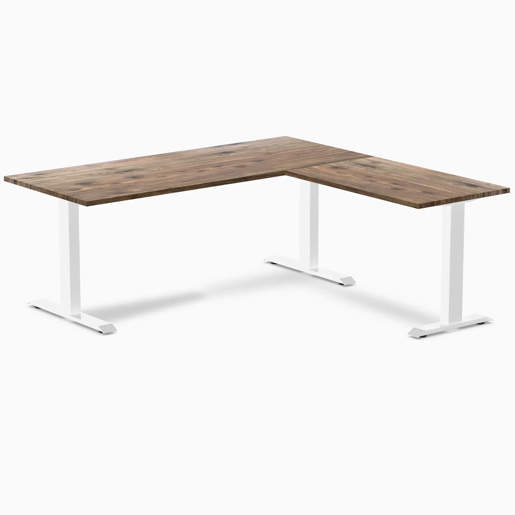 Desky Zero Laminate L-Shape Office Desk