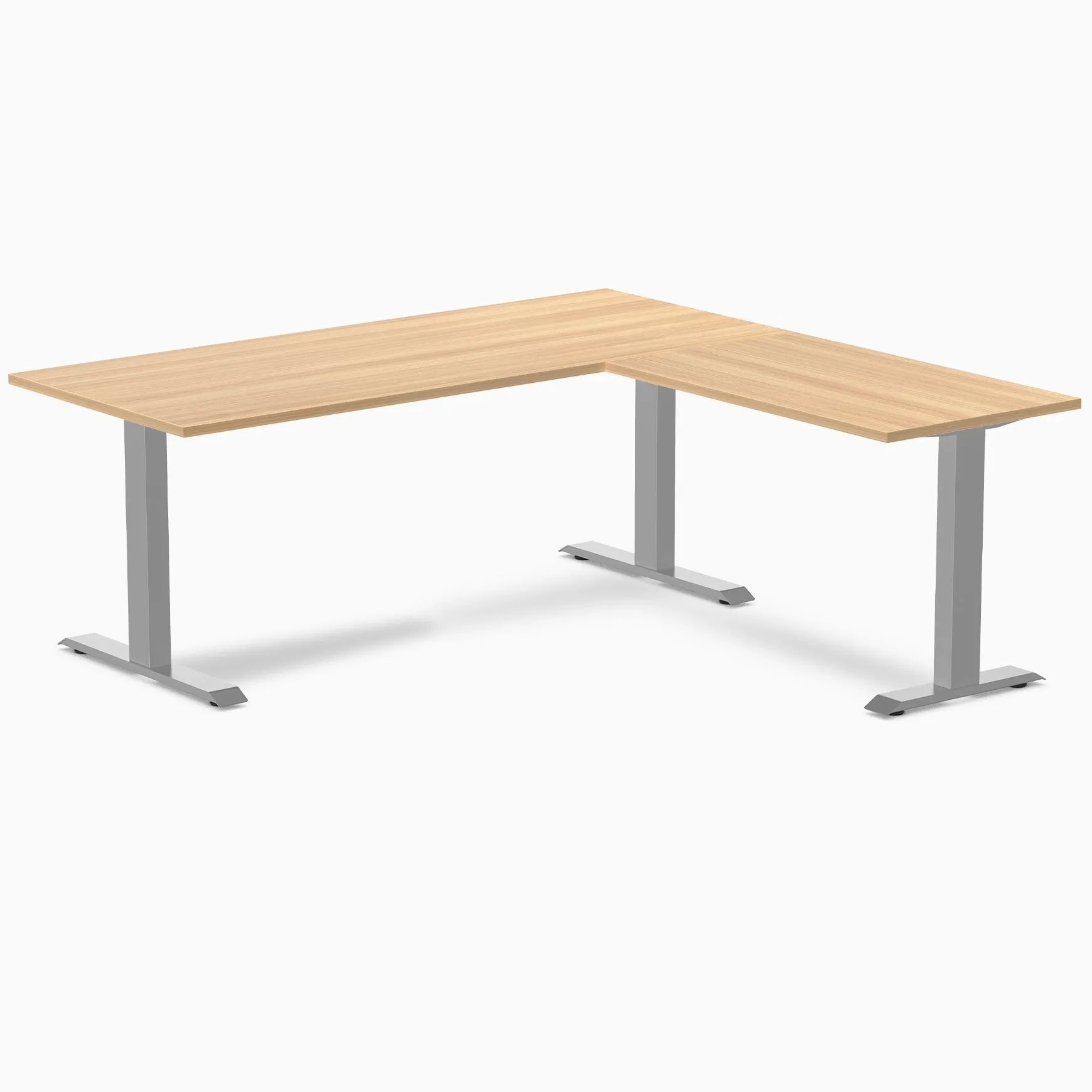 Desky Zero Laminate L-Shape Office Desk