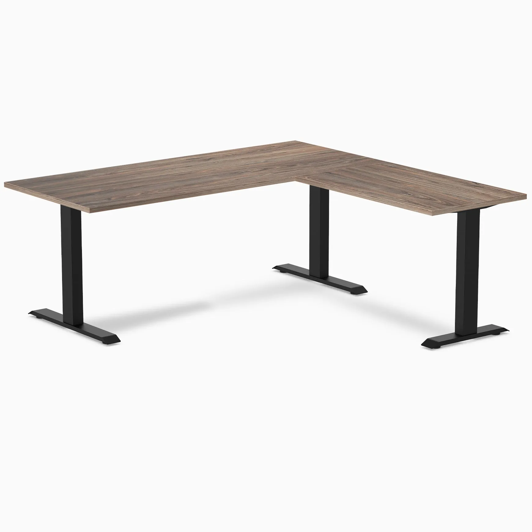 Desky Zero Laminate L-Shape Office Desk