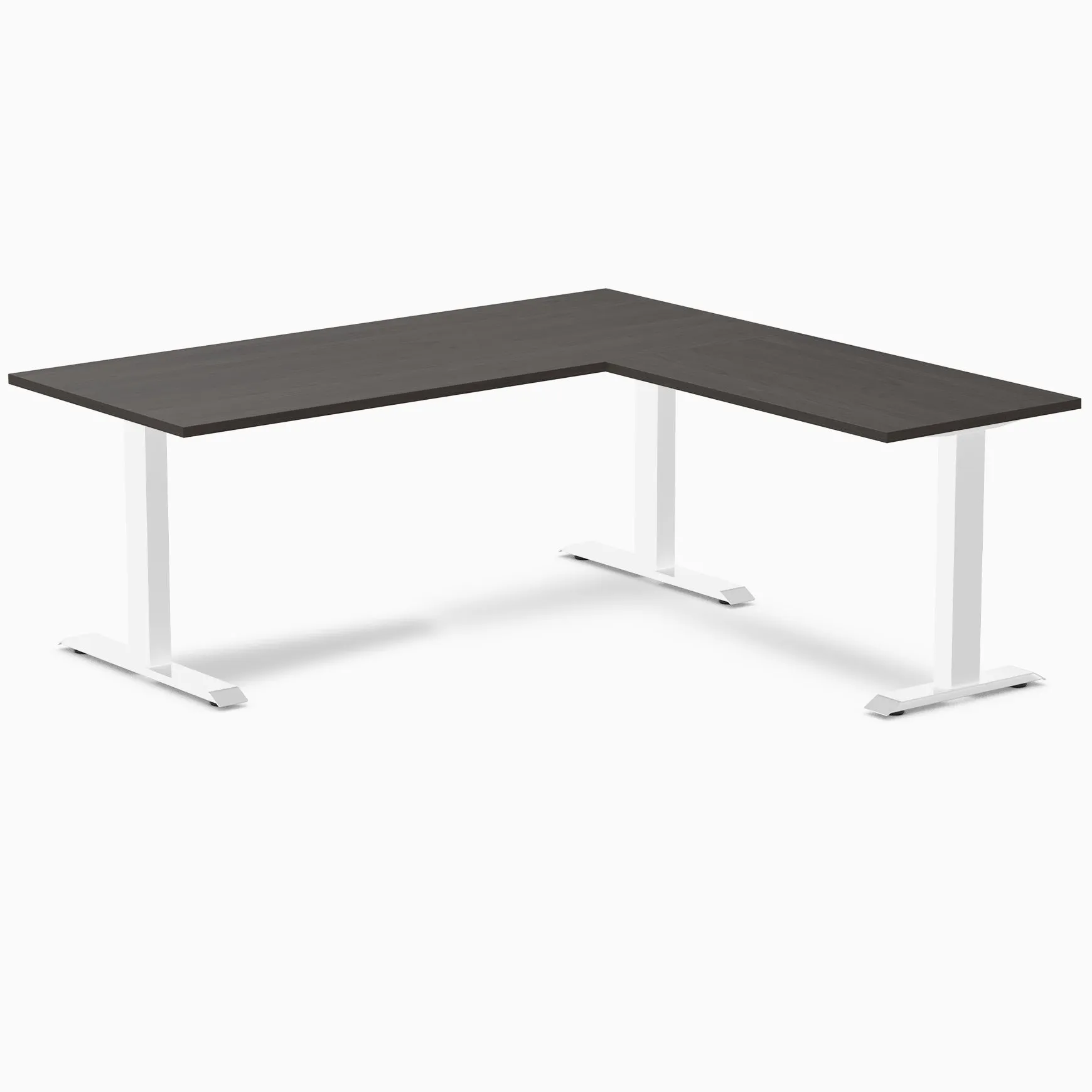 Desky Zero Laminate L-Shape Office Desk