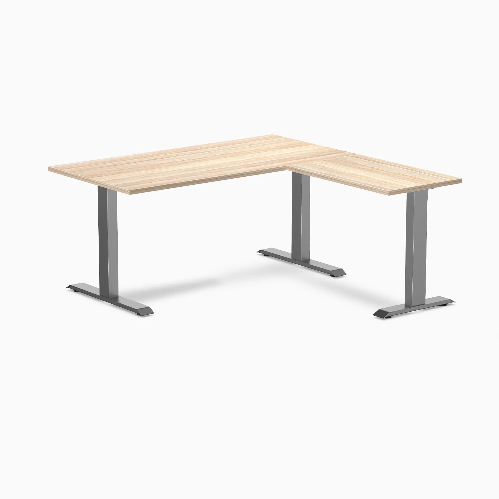 Desky Zero Laminate L-Shape Office Desk