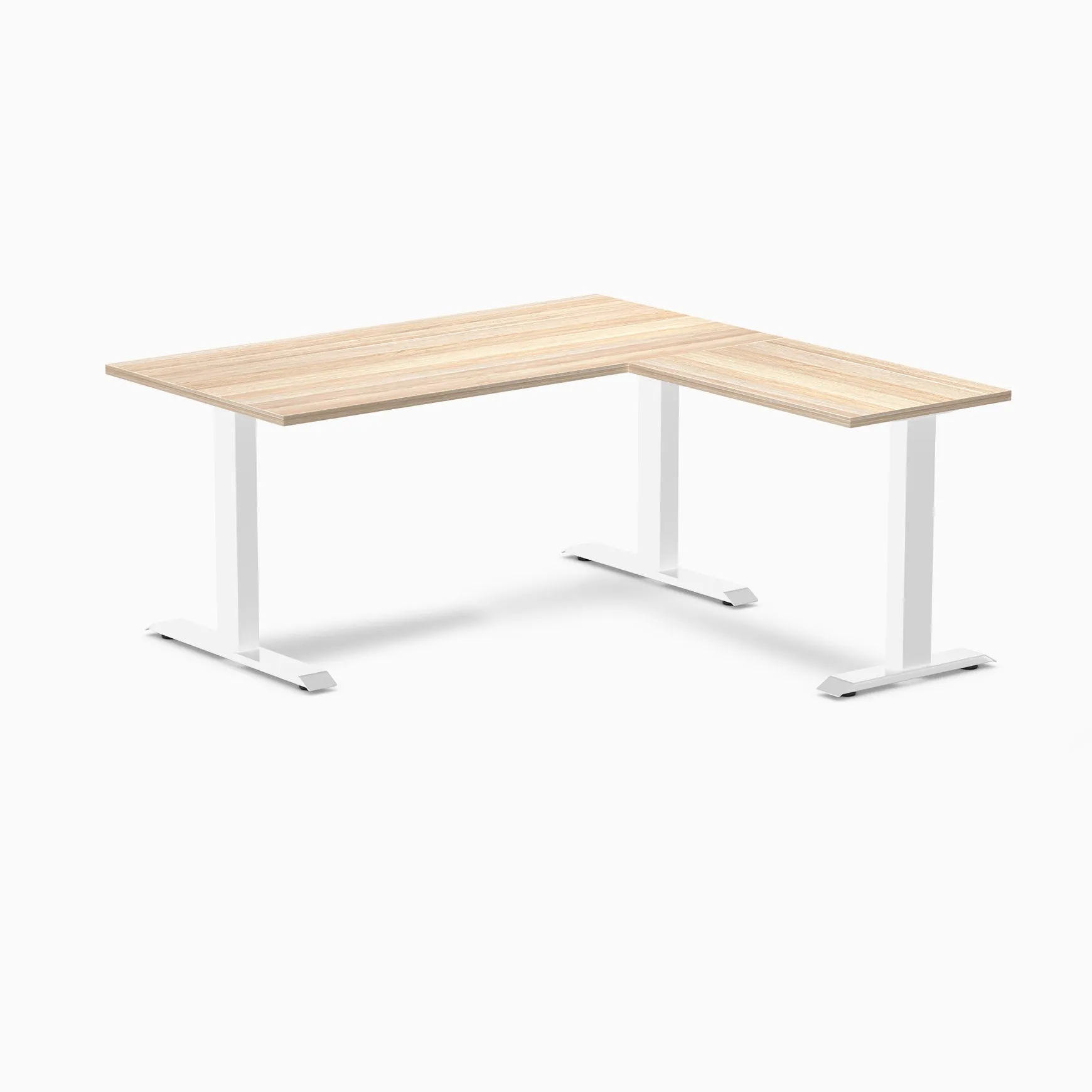 Desky Zero Laminate L-Shape Office Desk