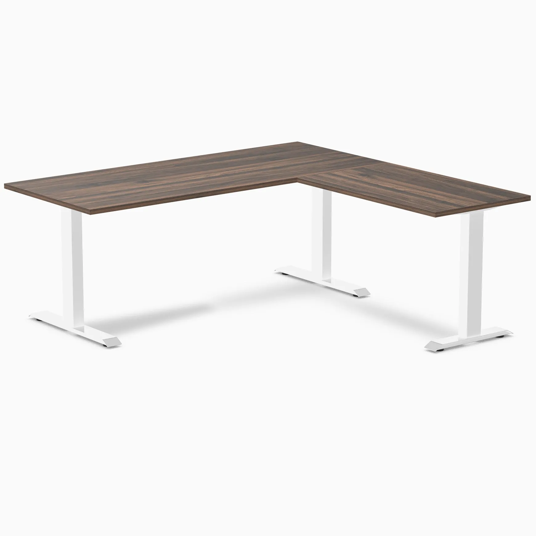 Desky Zero Laminate L-Shape Office Desk