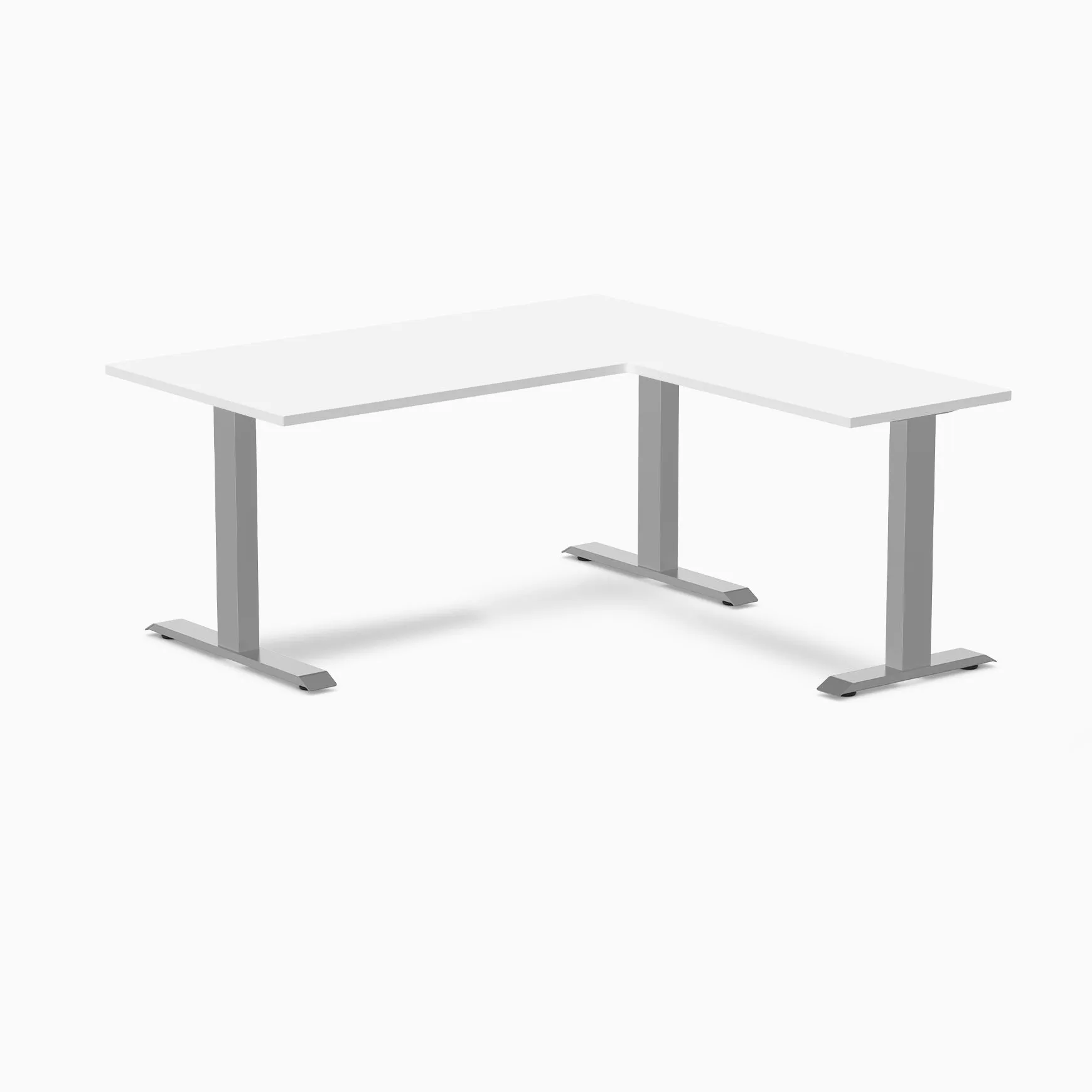 Desky Zero Laminate L-Shape Office Desk