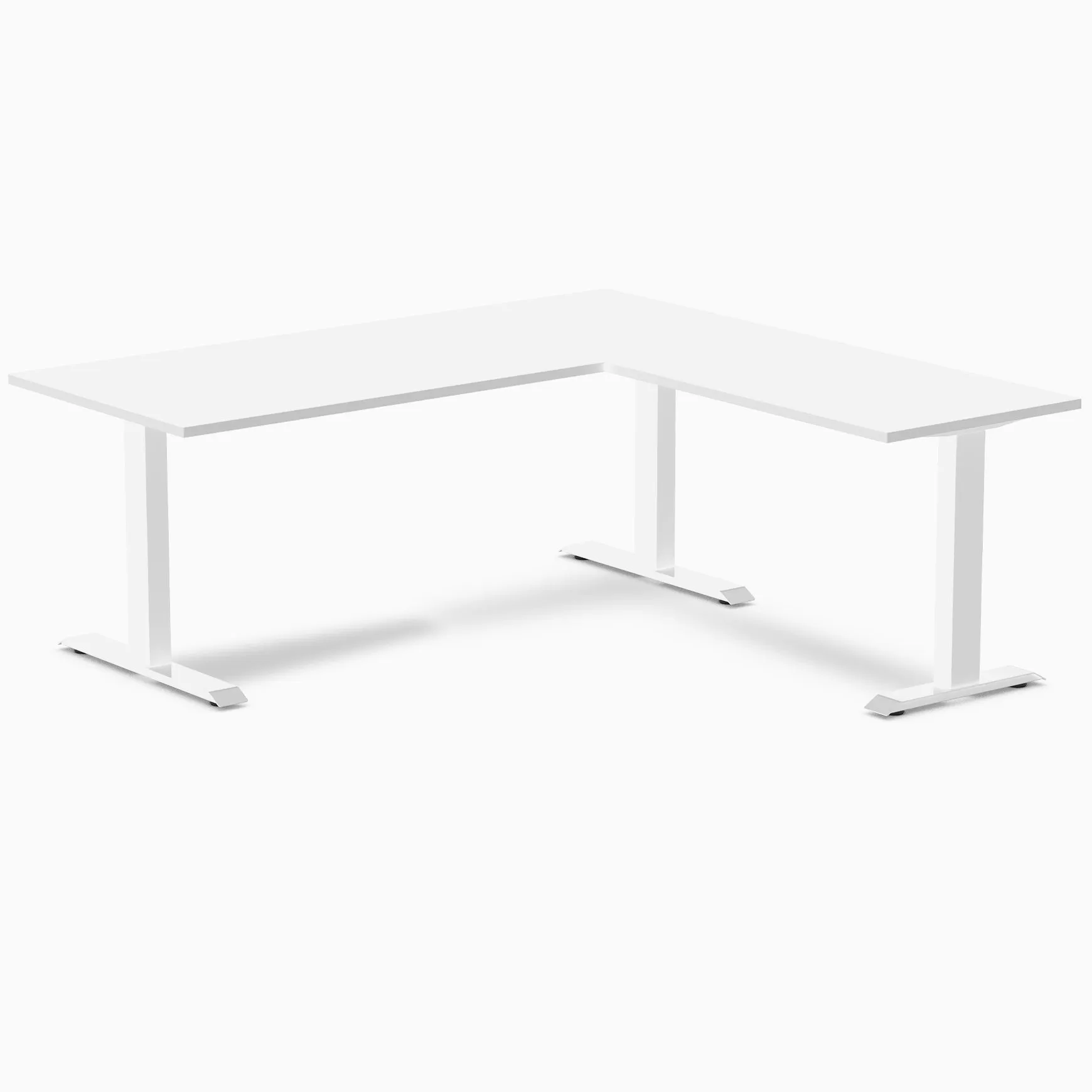 Desky Zero Laminate L-Shape Office Desk